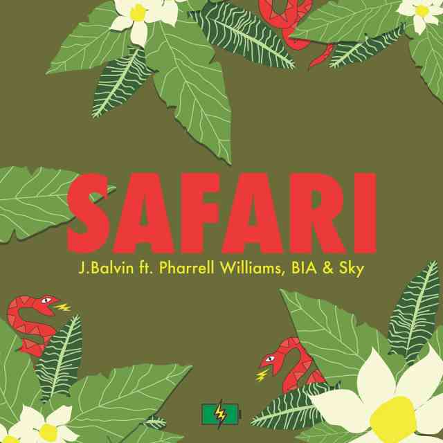 دانلود آهنگ J Balvin ft. Pharrell Williams, BIA & Sky به نام Safari