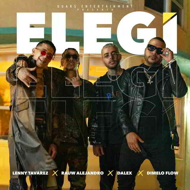 دانلود آهنگ Rauw Alejandro, Dalex & Lenny Tavárez به نام Elegí